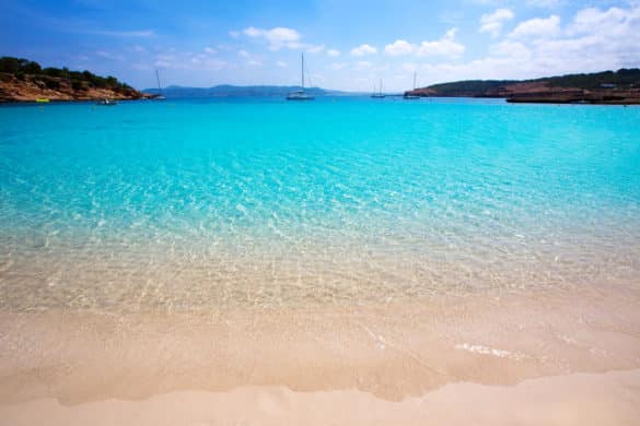 10 playas en Ibiza paradisíacas