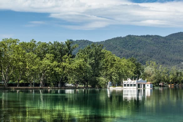 Historia y vida del lago de Banyoles en Girona